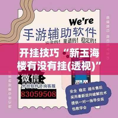 开挂技巧“新玉海楼有没有挂(透视)”开挂辅助脚本+详细开挂安装教程