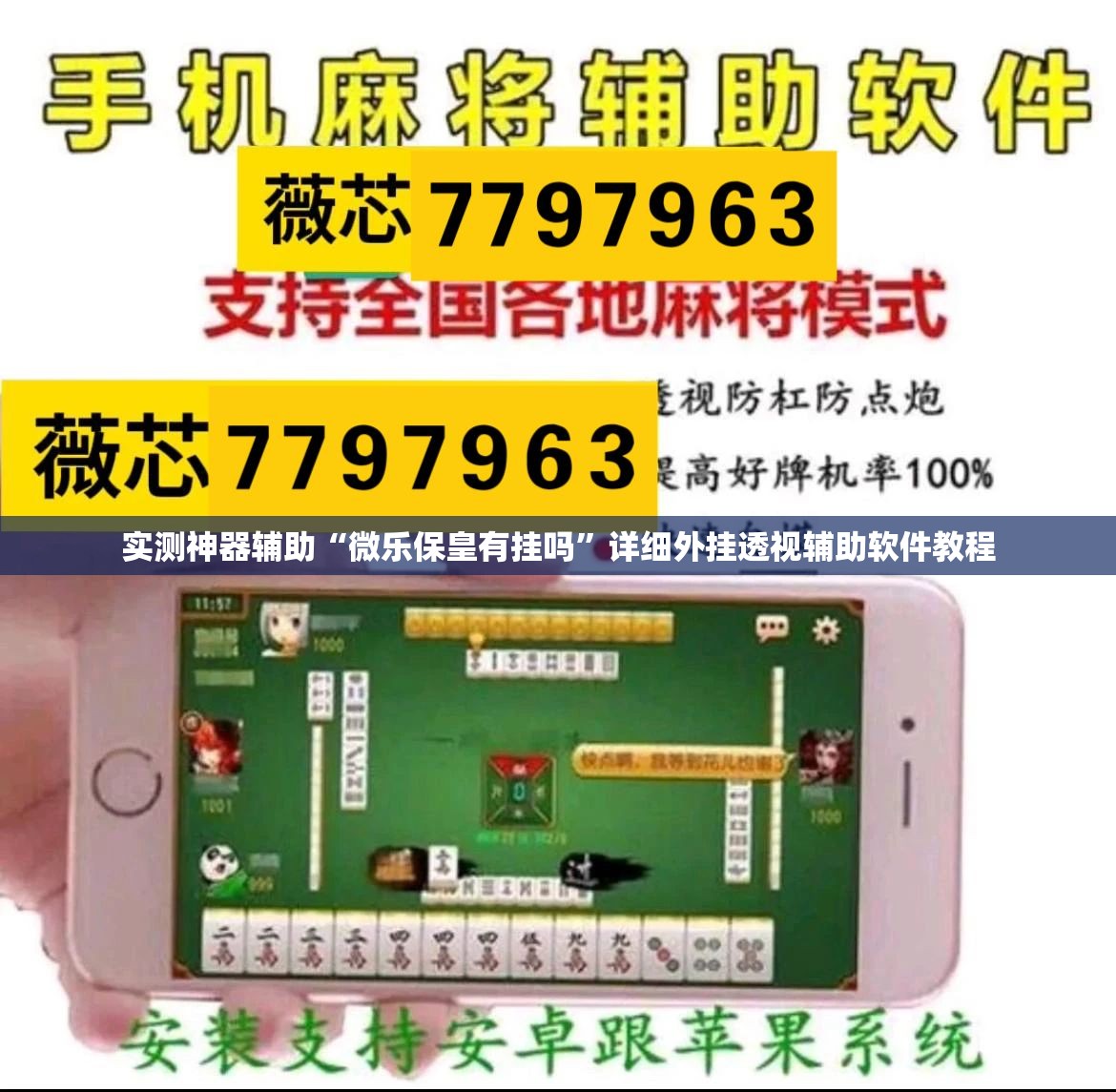 实测神器辅助“微乐保皇有挂吗	”详细外挂透视辅助软件教程