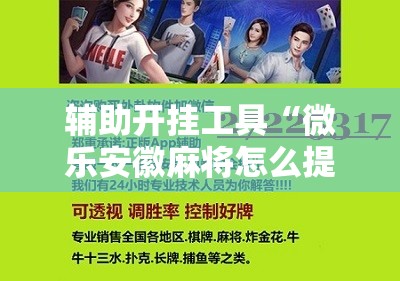 辅助开挂工具“微乐安徽麻将怎么提高胜率	”详细开挂教程