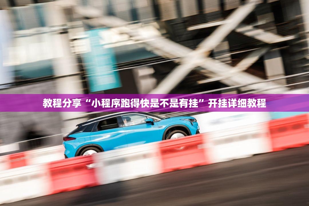 教程分享“小程序跑得快是不是有挂	”开挂详细教程