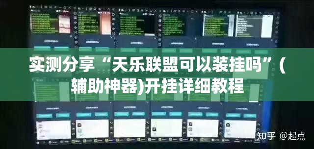 实测分享“天乐联盟可以装挂吗”(辅助神器)开挂详细教程