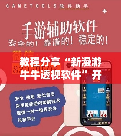 教程分享“新漫游牛牛透视软件”开挂辅助脚本+详细开挂安装教程