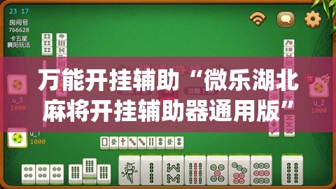 万能开挂辅助“微乐湖北麻将开挂辅助器通用版”开挂(透视)辅助教程