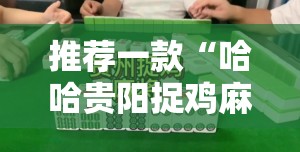 推荐一款“哈哈贵阳捉鸡麻将怎么打才能赢	”详细开挂教程