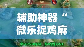 辅助神器“微乐捉鸡麻将开挂神器下载安装”详细外挂透视辅助软件教程