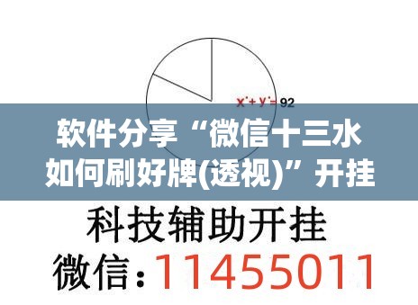 软件分享“微信十三水如何刷好牌(透视)	”开挂辅助脚本+详细开挂安装教程