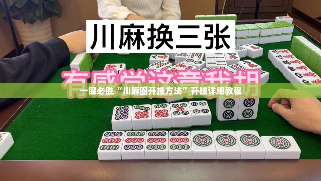 一键必胜“川麻圈开挂方法”开挂详细教程