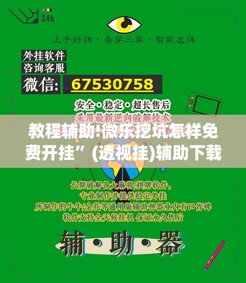 教程辅助!微乐挖坑怎样免费开挂”(透视挂)辅助下载教程