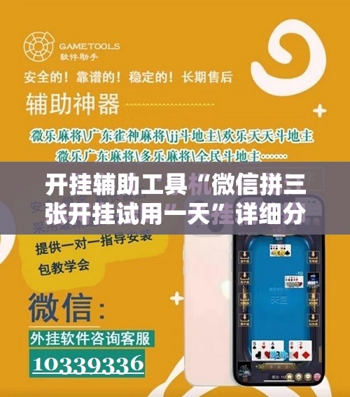 开挂辅助工具“微信拼三张开挂试用一天	”详细分享装挂步骤