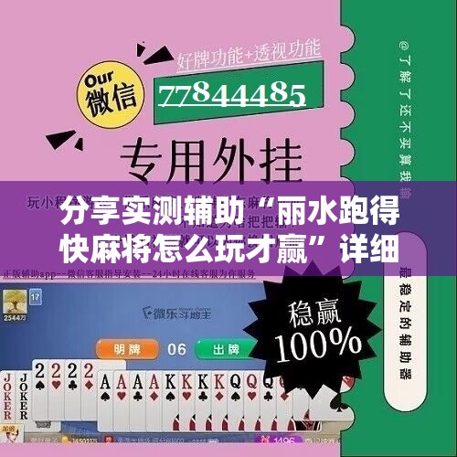 分享实测辅助“丽水跑得快麻将怎么玩才赢”详细分享装挂步骤