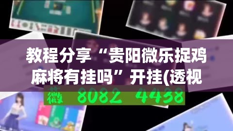 教程分享“贵阳微乐捉鸡麻将有挂吗”开挂(透视)辅助教程