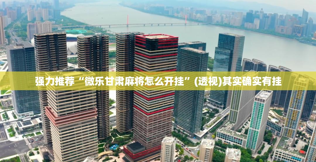 强力推荐“微乐甘肃麻将怎么开挂	”(透视)其实确实有挂