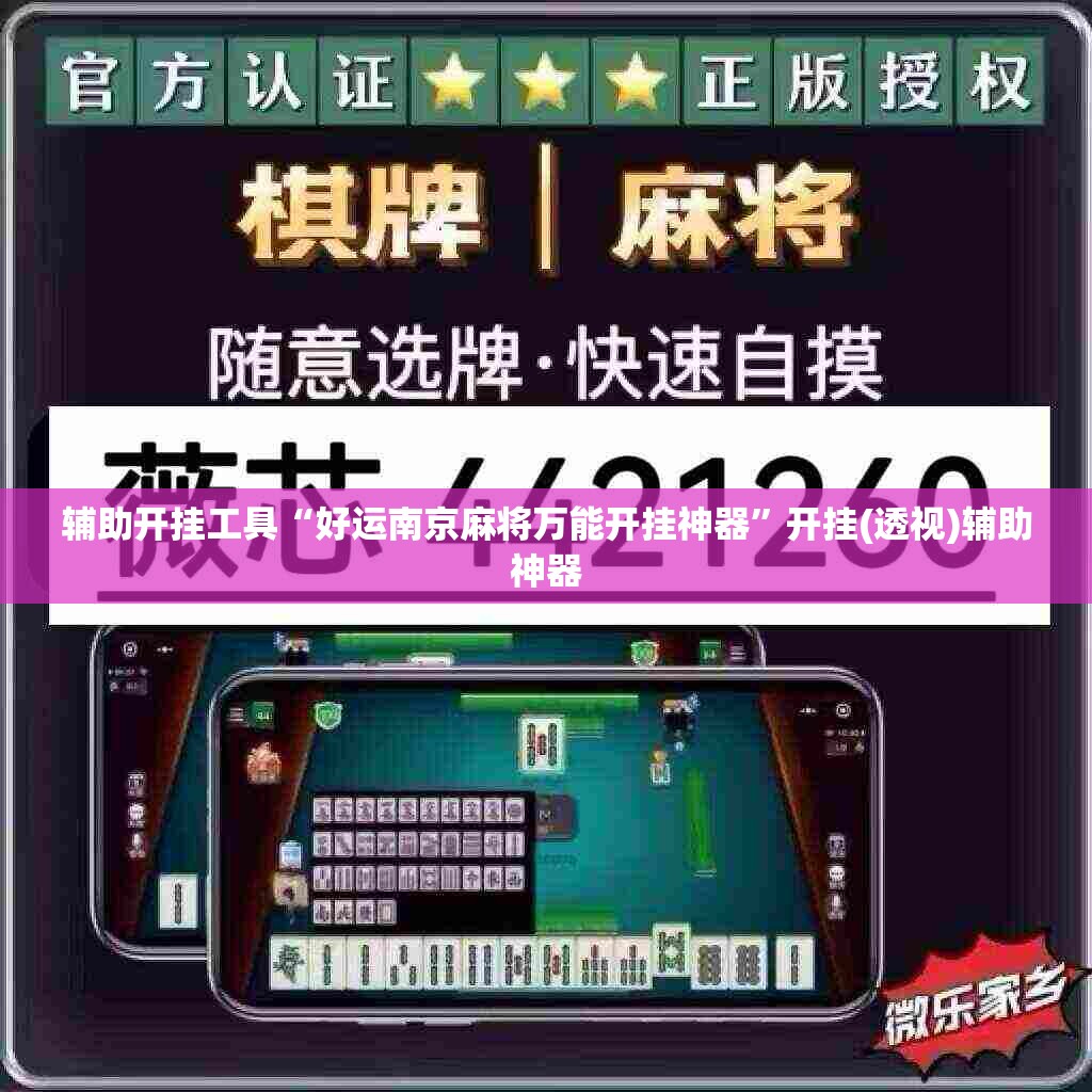 辅助开挂工具“好运南京麻将万能开挂神器”开挂(透视)辅助神器