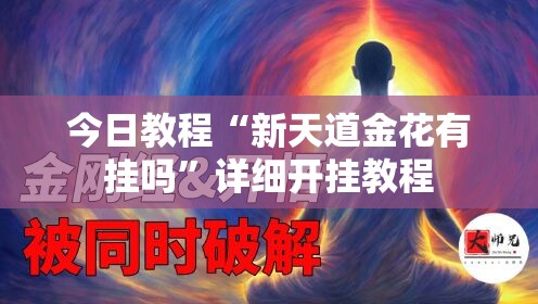 今日教程“新天道金花有挂吗	”详细开挂教程