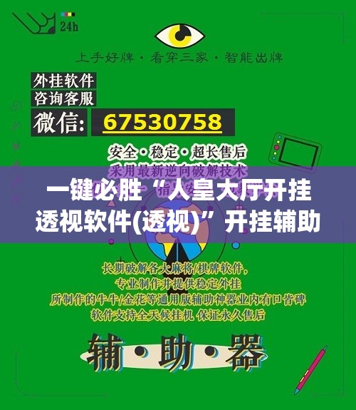 一键必胜“人皇大厅开挂透视软件(透视)	”开挂辅助脚本+详细开挂安装教程
