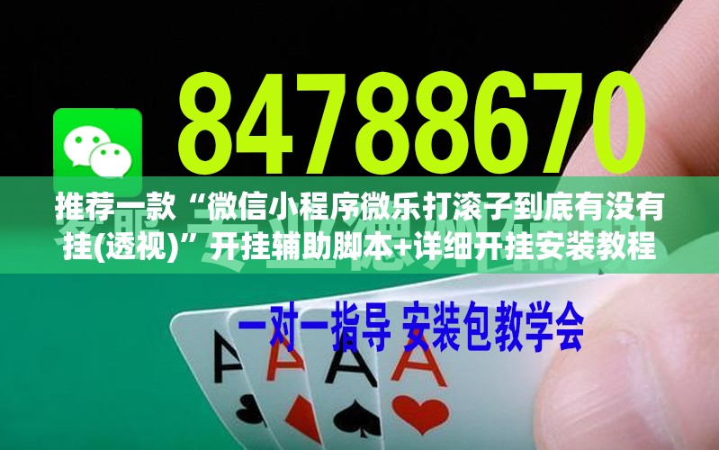 推荐一款“微信小程序微乐打滚子到底有没有挂(透视)”开挂辅助脚本+详细开挂安装教程