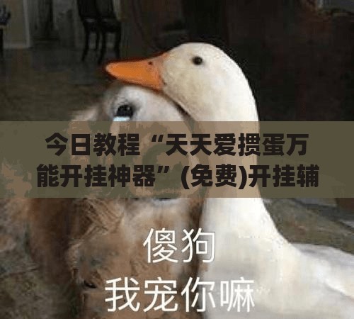 今日教程“天天爱掼蛋万能开挂神器”(免费)开挂辅助教学(最新辅助开挂教程)