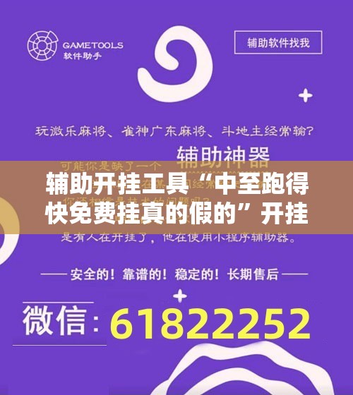 辅助开挂工具“中至跑得快免费挂真的假的”开挂辅助脚本+详细开挂安装教程