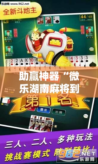 助赢神器“微乐湖南麻将到底有没有挂”细辅助教程分享