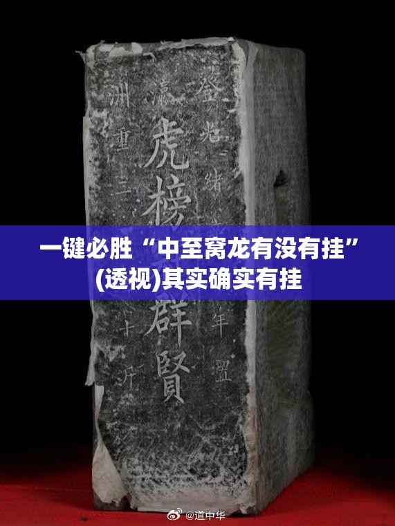 一键必胜“中至窝龙有没有挂”(透视)其实确实有挂