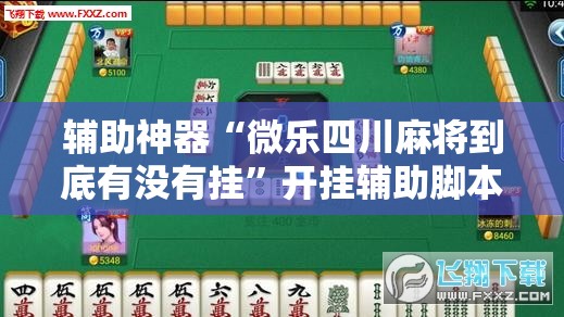 辅助神器“微乐四川麻将到底有没有挂”开挂辅助脚本+详细开挂安装教程