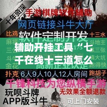 辅助开挂工具“七千在线十三道怎么样才能赢”开挂(透视)辅助神器