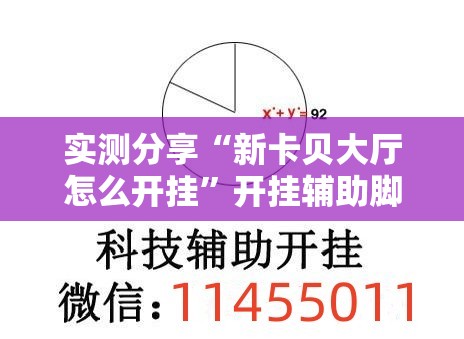 实测分享“新卡贝大厅怎么开挂”开挂辅助脚本+详细开挂安装教程