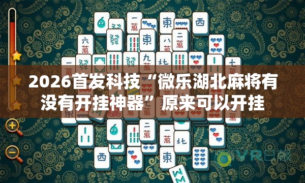 2026首发科技“微乐湖北麻将有没有开挂神器”原来可以开挂