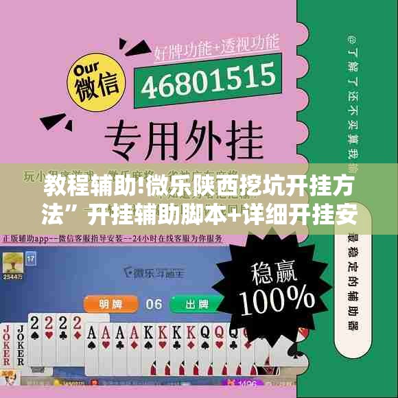 教程辅助!微乐陕西挖坑开挂方法”开挂辅助脚本+详细开挂安装教程