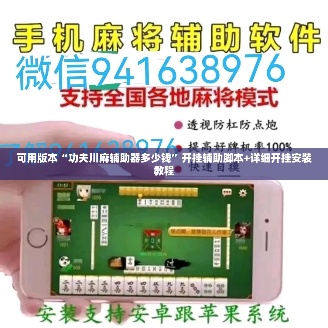 可用版本“功夫川麻辅助器多少钱”开挂辅助脚本+详细开挂安装教程