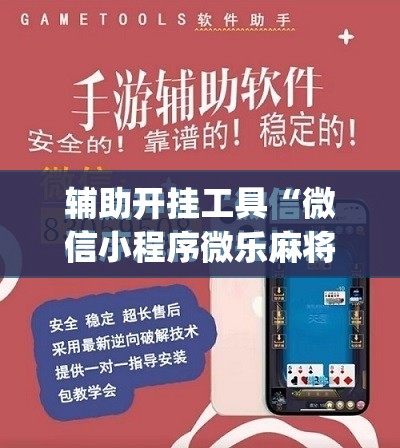 辅助开挂工具“微信小程序微乐麻将万能开挂器”(免费)开挂辅助教学(最新辅助开挂教程)
