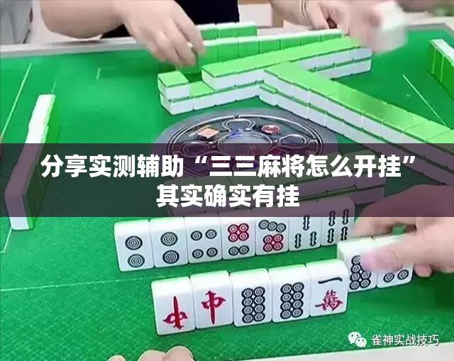 分享实测辅助“三三麻将怎么开挂	”其实确实有挂