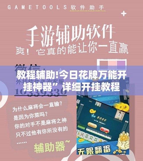 教程辅助!今日花牌万能开挂神器	”详细开挂教程