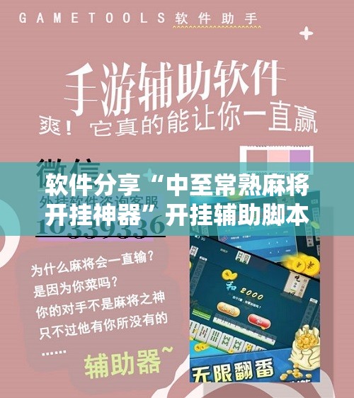 软件分享“中至常熟麻将开挂神器”开挂辅助脚本+详细开挂安装教程
