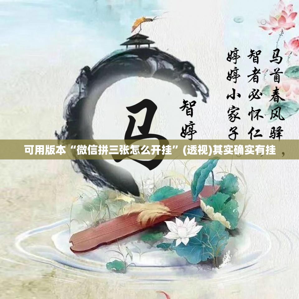 可用版本“微信拼三张怎么开挂”(透视)其实确实有挂