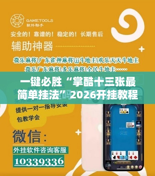 一键必胜“掌酷十三张最简单挂法”2026开挂教程步骤