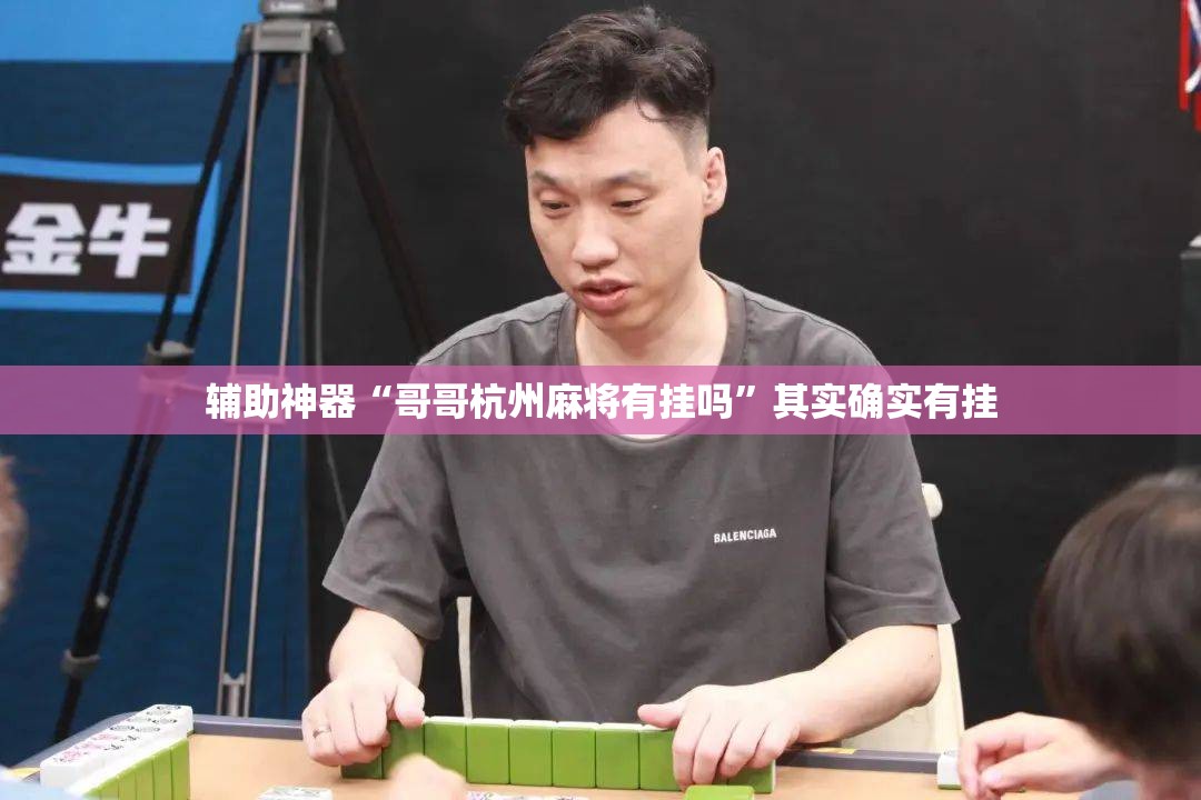 辅助神器“哥哥杭州麻将有挂吗	”其实确实有挂
