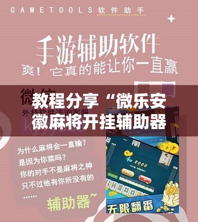 教程分享“微乐安徽麻将开挂辅助器通用版”详细分享装挂步骤
