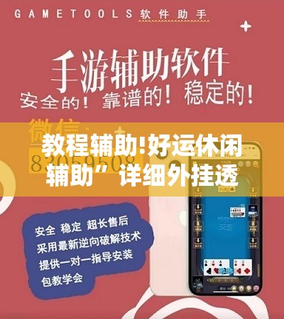 教程辅助!好运休闲辅助”详细外挂透视辅助软件教程