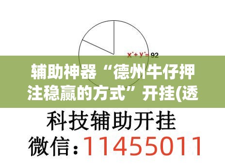 辅助神器“德州牛仔押注稳赢的方式”开挂(透视)辅助教程