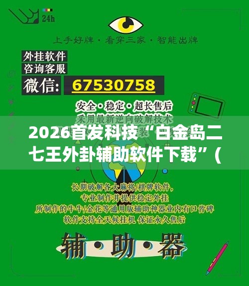 2026首发科技“白金岛二七王外卦辅助软件下载	”(免费)开挂辅助教学(最新辅助开挂教程)