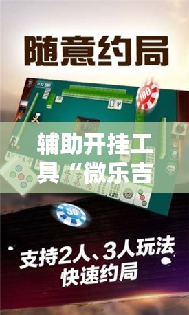 辅助开挂工具“微乐吉林麻将有挂吗	”2026开挂教程步骤