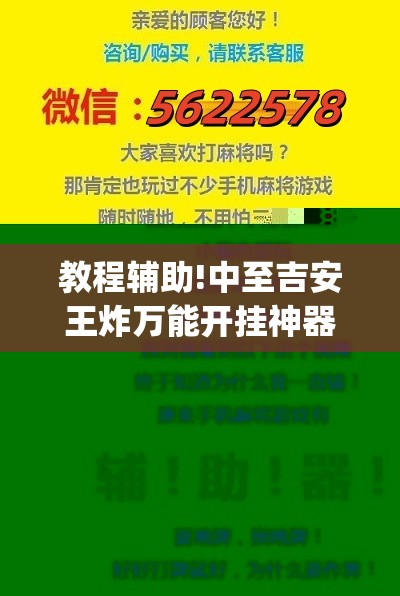教程辅助!中至吉安王炸万能开挂神器(透视)	”开挂辅助脚本+详细开挂安装教程