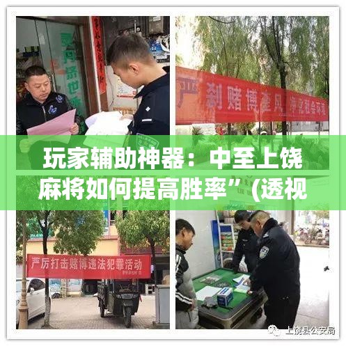 玩家辅助神器：中至上饶麻将如何提高胜率”(透视)其实确实有挂