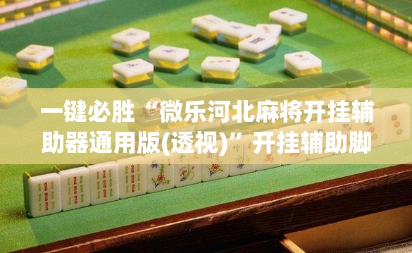 一键必胜“微乐河北麻将开挂辅助器通用版(透视)”开挂辅助脚本+详细开挂安装教程