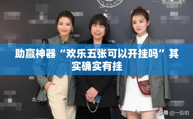 助赢神器“欢乐五张可以开挂吗”其实确实有挂