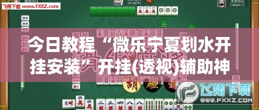 今日教程“微乐宁夏划水开挂安装	”开挂(透视)辅助神器