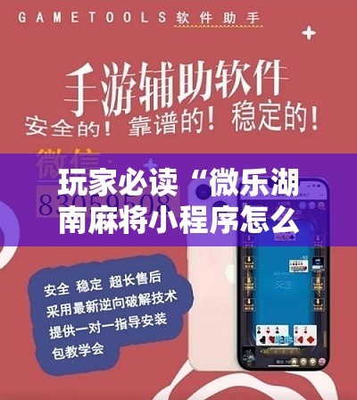 玩家必读“微乐湖南麻将小程序怎么开挂”开挂辅助脚本+详细开挂安装教程