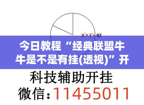 今日教程“经典联盟牛牛是不是有挂(透视)”开挂辅助脚本+详细开挂安装教程