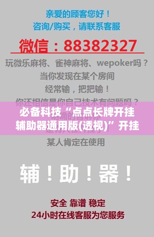 必备科技“点点长牌开挂辅助器通用版(透视)”开挂辅助脚本+详细开挂安装教程